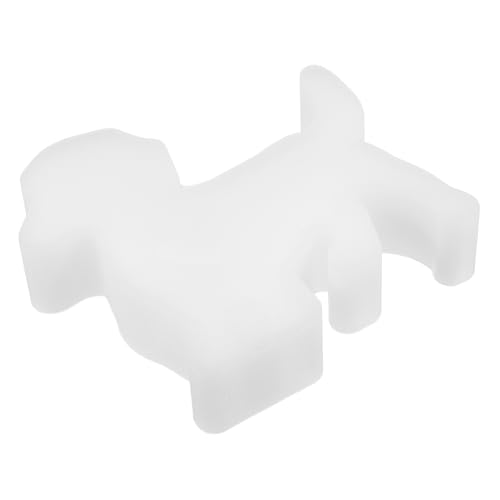 DOITOOL Welpenform Silikonformen für Hunde Gießform für Hunde Silikon für den Formenbau Formen für Kerzen DIY Bastelform Hund schimmel Hundeformen Silikon-Hundeform für Harz Kieselgel Weiß von DOITOOL