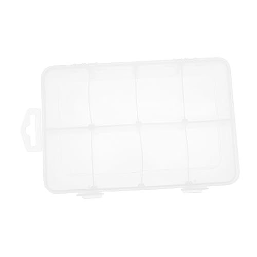DOITOOL Werkzeugkasten Material Kunst Aufbewahrungsboxen Abteil Fächer Mit Deckel Für Organizer Boxen Organisatoren Veranstalter Handwerk Klein Schmuck Plastikbehälter Transparent Pp von DOITOOL