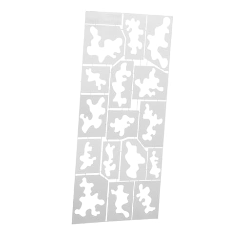 DOITOOL Wiederverwendbare Schablonen für Modellbau Hohlschablonen für Diy Holzmalerei und Journaling Vielseitige Camouflage Muster für Projekte DOITOOL Wiederverwendbare Schablonen für Modellbau Hohlschablonen für Diy Holzmalerei und Journaling Vielseitige Camouflage Muster für Projekte von DOITOOL