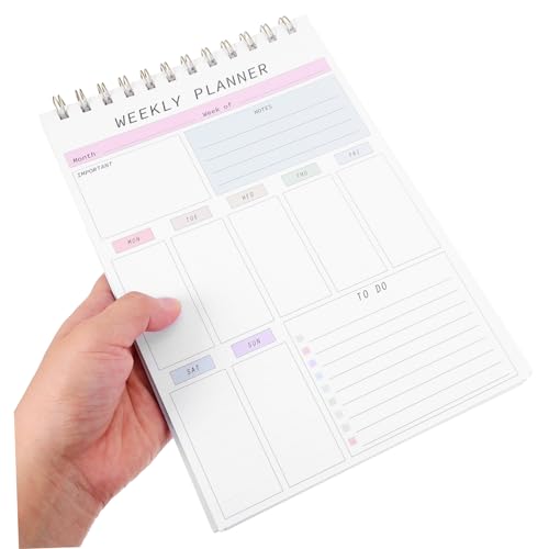 DOITOOL Wochenplaner Notizblock Abreißbar Täglicher Organizer mit To Do Liste und Einkaufszettel Papier Memo mit Ablösbarem Kleber für Termine Aufgaben und Notizen Vielseitig für Büro und DOITOOL Wochenplaner Notizblock Abreißbar Täglicher Organizer mit To Do Liste und Einkaufszettel Papier Memo mit Ablösbarem Kleber für Termine Aufgaben und Notizen Vielseitig für Büro und von DOITOOL