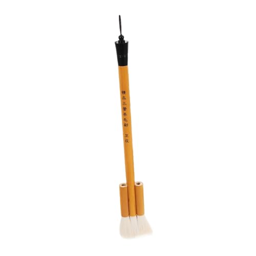DOITOOL Wollbürste Bürsten Tragbarer Pinsel Farbe Kunstpinsel Für Den Haushalt Wasser Handgehaltener Wollmalpinsel Pinsel Streichen Malen Wiederverwendbarer Aquarellpinsel Klein Bambus von DOITOOL