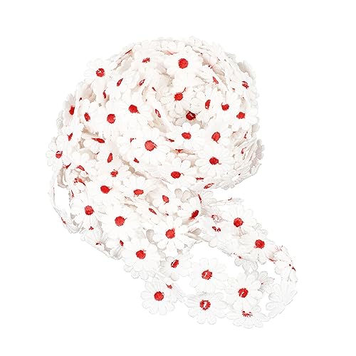 DOITOOL Yards Blumen Spitze Stickerei für Diy Hochzeitskleider Bastelarbeiten und Heimdekoration Elegantes Langlebiges Stoffband für Kreative Projekte DOITOOL Yards Blumen Spitze Stickerei für Diy Hochzeitskleider Bastelarbeiten und Heimdekoration Elegantes Langlebiges Stoffband für Kreative Projekte von DOITOOL