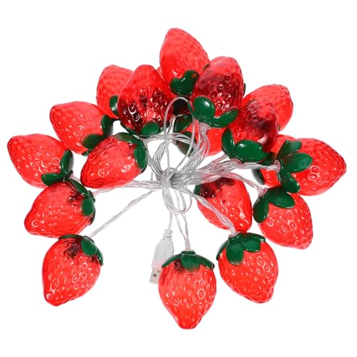 DOITOOL Erdbeer Led Lichterkette Für Innen Und Außen Dekorative Lampe Für Schlafzimmer Partys Und Hochzeiten Charmante Erdbeerform Mit Einfachem Lange Lichter Für Vielseitige Anwendungen DOITOOL Erdbeer Led Lichterkette Für Innen Und Außen Dekorative Lampe Für Schlafzimmer Partys Und Hochzeiten Charmante Erdbeerform Mit Einfachem Lange Lichter Für Vielseitige Anwendungen von DOITOOL