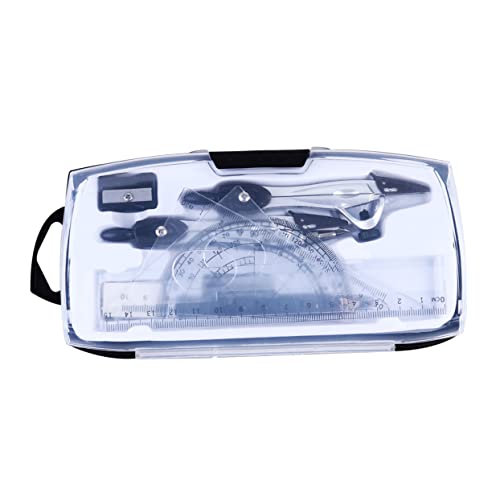 DOITOOL Zeichenwerkzeug Set Zeichenlineale Für Die Schule Winkelmesser Messlineal Anspitzer Professionelle Werkzeuge Für Den Unterricht Winkelmesser Radiergummi DOITOOL Zeichenwerkzeug Set Zeichenlineale Für Die Schule Winkelmesser Messlineal Anspitzer Professionelle Werkzeuge Für Den Unterricht Winkelmesser Radiergummi von DOITOOL