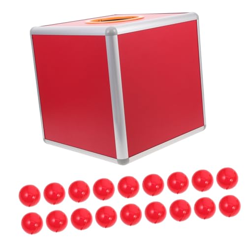 DOITOOL -box Wahlurnen Trinkgläser Tombola-los-inhaber Aufsatzbehälter Tombolaboxen Für Tickets Schreibtischzubehör Arbeitsplatz-organizer Trinkgeld Für Geld Mdf Rot DOITOOL -box Wahlurnen Trinkgläser Tombola-los-inhaber Aufsatzbehälter Tombolaboxen Für Tickets Schreibtischzubehör Arbeitsplatz-organizer Trinkgeld Für Geld Mdf Rot von DOITOOL