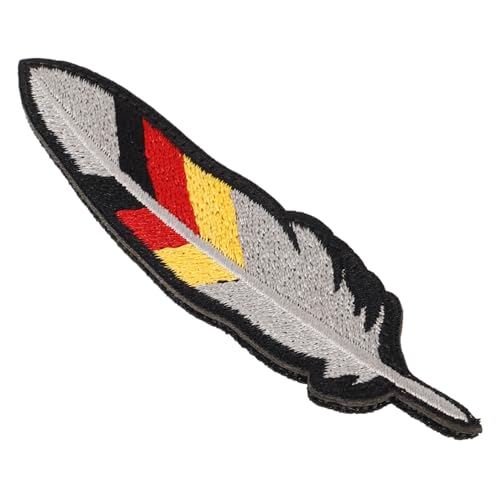DOITOOL deutschland Leichtgewichtiger Patch Fleck beschichten Flecken Kleidung bestickt Flaggenpatches Party schöner Kleideraufnäher Haken- und Schlaufenaufnäher Polyester von DOITOOL