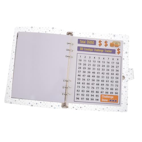 DOITOOL geldsparendes Notizbuch Geldbinder zum Sparen von Bargeld Spar-Challenge-Ordner Budgetbindemittel Ordner mit monatlichen Sparherausforderungen Geldsparordner Geldsparbuch Papier DOITOOL geldsparendes Notizbuch Geldbinder zum Sparen von Bargeld Spar-Challenge-Ordner Budgetbindemittel Ordner mit monatlichen Sparherausforderungen Geldsparordner Geldsparbuch Papier von DOITOOL