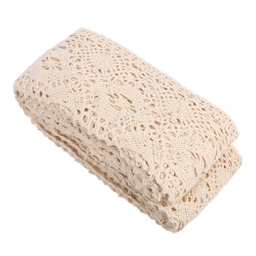 DOITOOL handgefertigte Spitze Häkeln zu Nähen Vintage Spitzenband Spitze nähen breiter Spitzenbesatz Spitzenmaterial Retro -Spitzenausstattung Dekoration Baumwollfaden Beige DOITOOL handgefertigte Spitze Häkeln zu Nähen Vintage Spitzenband Spitze nähen breiter Spitzenbesatz Spitzenmaterial Retro -Spitzenausstattung Dekoration Baumwollfaden Beige von DOITOOL