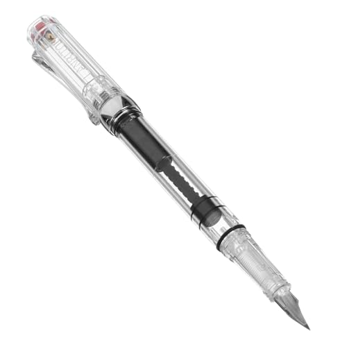 DOITOOL transparenter Stift Spitze Brunnen Beschriftungsstifte Bußgeld Füller Tinte Füllfederhalter stylische Stifte Kalligrafiestifte zum Schreiben einfacher Füllfederhalter Stahl DOITOOL transparenter Stift Spitze Brunnen Beschriftungsstifte Bußgeld Füller Tinte Füllfederhalter stylische Stifte Kalligrafiestifte zum Schreiben einfacher Füllfederhalter Stahl von DOITOOL