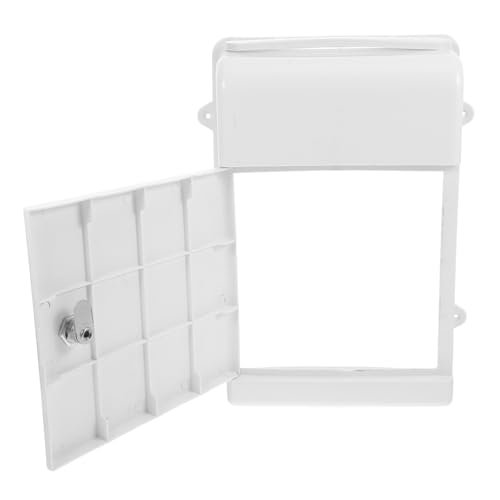 Wandmontierte Mailbox mit Schloss Wetterfeste Speicherbox für Zuhause Büro Sichere Berichtsbox mit Ladefunktion Design für Verschiedene Umgebungen von DOITOOL