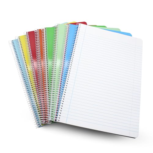 DOJA Barcelona | A4 linierte Notizbücher | 8er Pack | DIN A4 liniertes Notizbuch | Spiralblock | mit weichem Umschlag | 297x210mm | 80 linierte Blätter | zufällige Farbe, Schulheft, Ringbuch,... DOJA Barcelona | A4 linierte Notizbücher | 8er Pack | DIN A4 liniertes Notizbuch | Spiralblock | mit weichem Umschlag | 297x210mm | 80 linierte Blätter | zufällige Farbe, Schulheft, Ringbuch,... von DOJA Barcelona