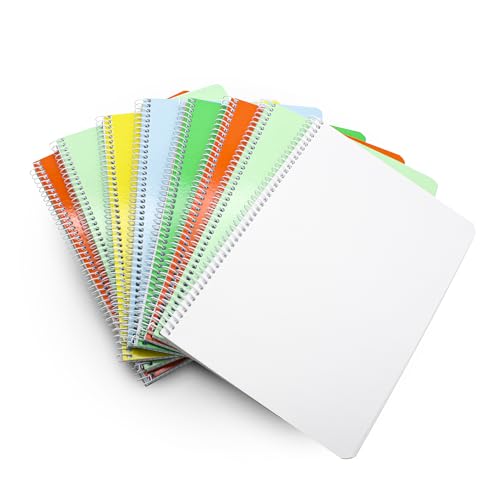 DOJA Barcelona | DIN A5 Notizbuch Unliniert | 8er Pack | A5 Notizheft mit weichem Umschlag | 80 blanko Blätter | Farbige Notizbücher in Zufälliger | A5 Ringbuch, Spiralblock, Skizzenbuch DOJA Barcelona | DIN A5 Notizbuch Unliniert | 8er Pack | A5 Notizheft mit weichem Umschlag | 80 blanko Blätter | Farbige Notizbücher in Zufälliger | A5 Ringbuch, Spiralblock, Skizzenbuch von DOJA Barcelona