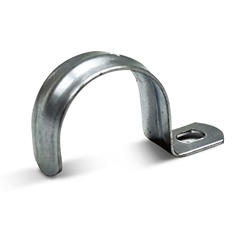 DOJA Industrial | Einschlagnagel Kabel- und Rohr Befestigungsschelle | 22 mm Durchmesser | PACK 50 | Befestigung Sattel Klemme | Rohrschelle Klemmschelle Kabelschelle Rohrhalterung | Metall Klemmen DOJA Industrial | Einschlagnagel Kabel- und Rohr Befestigungsschelle | 22 mm Durchmesser | PACK 50 | Befestigung Sattel Klemme | Rohrschelle Klemmschelle Kabelschelle Rohrhalterung | Metall Klemmen von DOJA