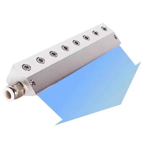 DOJBK Industrielles Luftmessergebläse, Aluminium-Staubblasluftklinge, Luftkompressor-Luftmesser Mit Gasdüse, 1/4-Zoll-Gewindeschnittstelle, Für Industrielle Produktionslinien DOJBK Industrielles Luftmessergebläse, Aluminium-Staubblasluftklinge, Luftkompressor-Luftmesser Mit Gasdüse, 1/4-Zoll-Gewindeschnittstelle, Für Industrielle Produktionslinien von DOJBK