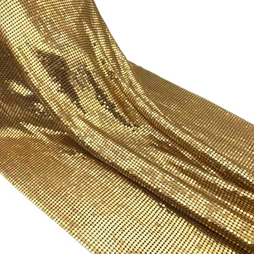 Funkelnder Metall Mesh Stoff, 45 x 150 cm, Kettenhemd Schmuck Kleid Handwerk Tasche Herstellung Funkelnder Metall Mesh Stoff, 45 x 150 cm, Kettenhemd Schmuck Kleid Handwerk Tasche Herstellung von DOKUYIE