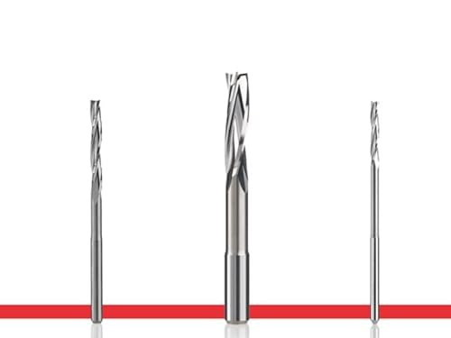 Dreizahnfräser für Schaumstoff - d 8mm, D 8mm, SL 25mm, GL 75mm, FS 45mm Dreizahnfräser für Schaumstoff - d 8mm, D 8mm, SL 25mm, GL 75mm, FS 45mm von DOLD Mechatronik