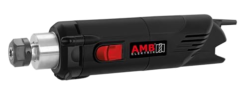 Fräsmotor AMB 1400 FME-P DI ER16 / 1400 W / 3.500-25.000 U/min mit 7,5 mtr. Schnellwechselkabel, 4 mtr. Steuerleitung für Controller, inkl. 1 x 6 mm Spannzange und 1 x Mutter von DOLD Mechatronik
