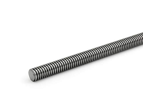 Präzisions-Trapezgewindespindel RPTS 10x2 Links TR Trapez Gewinde Spindel Zuschnitt Länge: 300mm Präzisions-Trapezgewindespindel RPTS 10x2 Links TR Trapez Gewinde Spindel Zuschnitt Länge: 300mm von DOLD Mechatronik