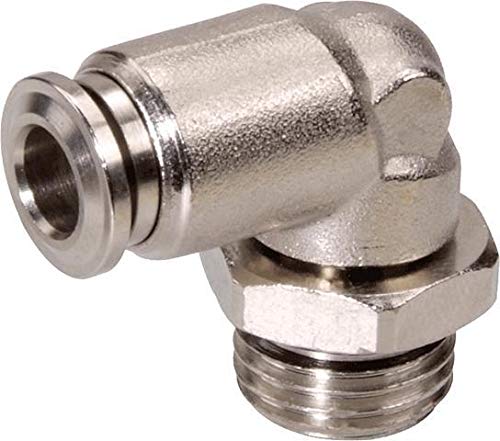 Winkel-Steckverschraubung, Schlauch 12mm, Gewinde G1/2a, STVS-QGCKO-G1/2a-12-MSV-SBR-M220 von DOLD Mechatronik