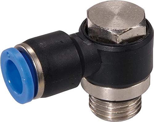 Winkel-Steckverschraubung, Schlauch 6mm, Gewinde G1/8a, STVS-QLCKO-G1/8a-6-KU-SBR-M120 Winkel-Steckverschraubung, Schlauch 6mm, Gewinde G1/8a, STVS-QLCKO-G1/8a-6-KU-SBR-M120 von DOLD Mechatronik