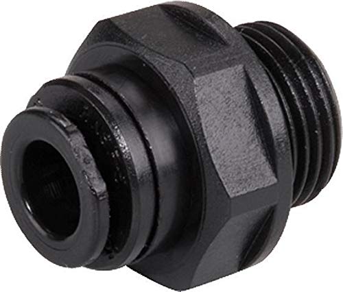 gerade Steckverschraubung, Schlauch 18mm, Gewinde G1/2a, STVS-QCK-G1/2a-18-KU-S-M140 gerade Steckverschraubung, Schlauch 18mm, Gewinde G1/2a, STVS-QCK-G1/2a-18-KU-S-M140 von DOLD Mechatronik