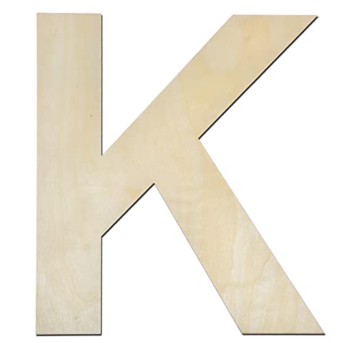 30,5 cm Holzbuchstabe K, 1/4 Zoll dick, groß, unlackiertes Holzbuchstabe für Zuhause, Wanddekoration, DIY Handwerk 30,5 cm Holzbuchstabe K, 1/4 Zoll dick, groß, unlackiertes Holzbuchstabe für Zuhause, Wanddekoration, DIY Handwerk von DOMG