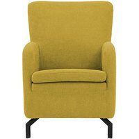 DOMO Collection Sessel Dallas gelb schwarz Stoff von DOMO Collection