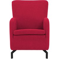 DOMO Collection Sessel Dallas rot schwarz Stoff von DOMO Collection