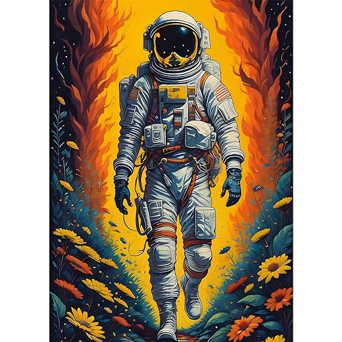 DOMROM Blumen Diamond Painting für Erwachsene, Buntes Diamant Painting Kits Bilder, 5D Diamant Malerei DIY Diamond Painting Set für Home Wand Decoration 30x40cm DOMROM Blumen Diamond Painting für Erwachsene, Buntes Diamant Painting Kits Bilder, 5D Diamant Malerei DIY Diamond Painting Set für Home Wand Decoration 30x40cm von DOMROM