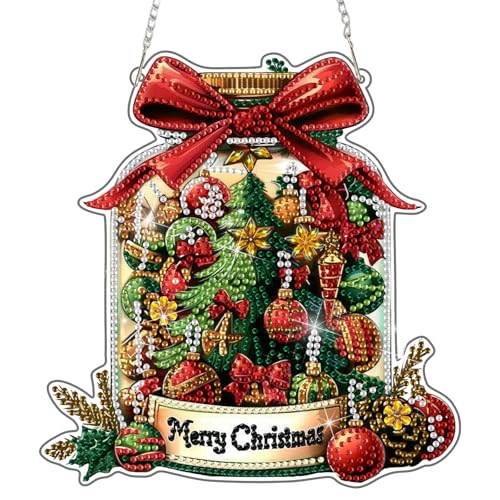 DOMROM Candy Diamond Art Painting Hängeset für Erwachsene Anfänger, Weihnachtstag Spezielle Form Diamant Kunst Kits Strass Diamant Gem Art Malerei für Haus Garten Wanddekoration DOMROM Candy Diamond Art Painting Hängeset für Erwachsene Anfänger, Weihnachtstag Spezielle Form Diamant Kunst Kits Strass Diamant Gem Art Malerei für Haus Garten Wanddekoration von DOMROM