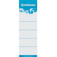 20 DONAU Einsteck-Rückenschilder weiß für 7,5 cm Rückenbreite von DONAU