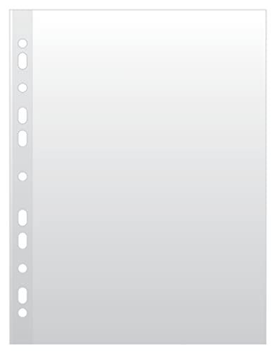 DONAU 1772100PL-00B Prospekthüllen Gelochte Klarsichthüllen für Dokumente Papiere Akten Ordner/ PP Din A4, Glasklar Kristallin Klarsicht-Folien Transparent 50 mikron, 100 stk. Karton DONAU 1772100PL-00B Prospekthüllen Gelochte Klarsichthüllen für Dokumente Papiere Akten Ordner/ PP Din A4, Glasklar Kristallin Klarsicht-Folien Transparent 50 mikron, 100 stk. Karton von DONAU