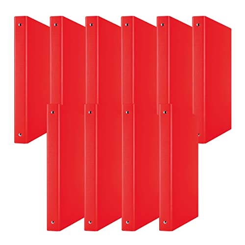 DONAU 3733001PL-04 Ringbuch Rot | 4-O-Ring-Mechanik 20mm DIN A4 Ringordner Pappe/Kunststoff | Aus 1,9 mm dickem Karton mit öko PP 100µ | 10er Packung DONAU 3733001PL-04 Ringbuch Rot | 4-O-Ring-Mechanik 20mm DIN A4 Ringordner Pappe/Kunststoff | Aus 1,9 mm dickem Karton mit öko PP 100µ | 10er Packung von DONAU