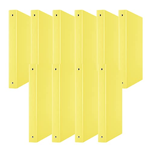 DONAU 3733001PL-11 Ringbuch Gelb | 4-O-Ring-Mechanik 20mm DIN A4 Ringordner Pappe/Kunststoff | Aus 1,9 mm dickem Karton mit öko PP 100µ | 10er Packung DONAU 3733001PL-11 Ringbuch Gelb | 4-O-Ring-Mechanik 20mm DIN A4 Ringordner Pappe/Kunststoff | Aus 1,9 mm dickem Karton mit öko PP 100µ | 10er Packung von DONAU