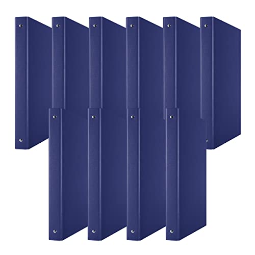 DONAU 3733001PL-18 Ringbuch Navy Blau | 4-O-Ring-Mechanik 20mm DIN A4 Ringordner Pappe/Kunststoff | Aus 1,9 mm dickem Karton mit öko PP 100µ | 10er Packung DONAU 3733001PL-18 Ringbuch Navy Blau | 4-O-Ring-Mechanik 20mm DIN A4 Ringordner Pappe/Kunststoff | Aus 1,9 mm dickem Karton mit öko PP 100µ | 10er Packung von DONAU