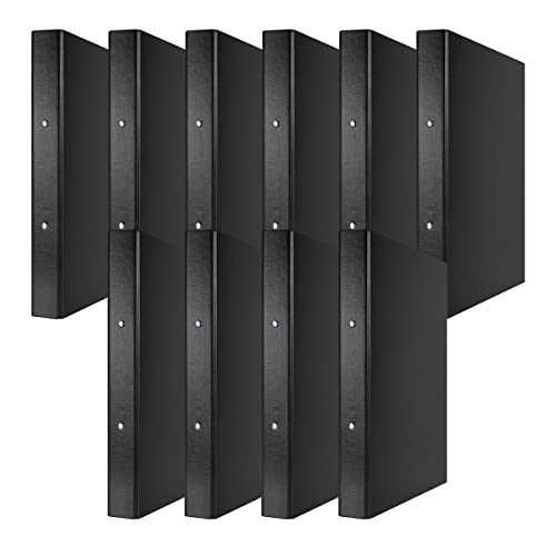 DONAU 3736001PL-01 Ringbuch Schwarz | 2-O-Ring-Mechanik 30mm DIN A4 Ringordner Pappe/ Kunststoff | Aus 1,9 mm dickem Karton mit öko PP 100µ | 10er Packung DONAU 3736001PL-01 Ringbuch Schwarz | 2-O-Ring-Mechanik 30mm DIN A4 Ringordner Pappe/ Kunststoff | Aus 1,9 mm dickem Karton mit öko PP 100µ | 10er Packung von DONAU
