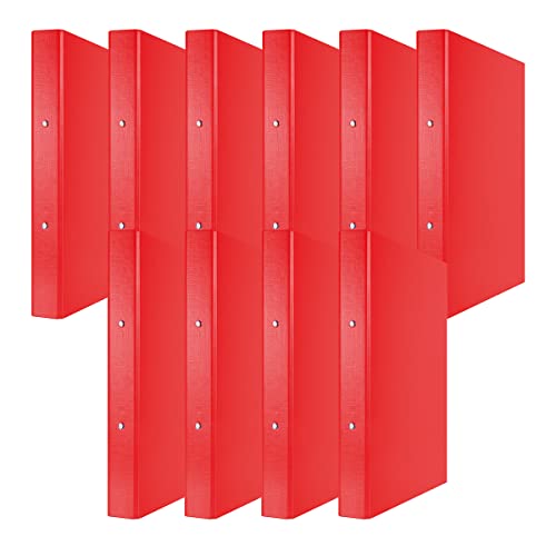 DONAU 3736001PL-04 Ringbuch Rot | 2-O-Ring-Mechanik 30mm DIN A4 Ringordner/ Ring Binder Pappe/ Kunststoff | Aus 1,9 mm dickem Karton mit öko PP 100µ | 10er Packung DONAU 3736001PL-04 Ringbuch Rot | 2-O-Ring-Mechanik 30mm DIN A4 Ringordner/ Ring Binder Pappe/ Kunststoff | Aus 1,9 mm dickem Karton mit öko PP 100µ | 10er Packung von DONAU