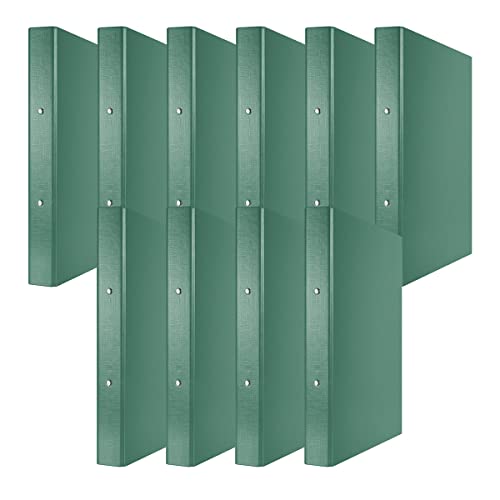 DONAU 3736001PL-06 Ringbuch Grün | 2-O-Ring-Mechanik 30mm DIN A4 Ringordner/ Ring Binder Pappe/ Kunststoff | Aus 1,9 mm dickem Karton mit öko PP 100µ | 10er Packung DONAU 3736001PL-06 Ringbuch Grün | 2-O-Ring-Mechanik 30mm DIN A4 Ringordner/ Ring Binder Pappe/ Kunststoff | Aus 1,9 mm dickem Karton mit öko PP 100µ | 10er Packung von DONAU