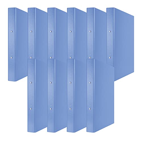 DONAU 3736001PL-10 Ringbuch Blau | 2-O-Ring-Mechanik 30mm DIN A4 Ringordner/ Ring Binder Pappe/ Kunststoff | Aus 1,9 mm dickem Karton mit öko PP 100µ | 10er Packung DONAU 3736001PL-10 Ringbuch Blau | 2-O-Ring-Mechanik 30mm DIN A4 Ringordner/ Ring Binder Pappe/ Kunststoff | Aus 1,9 mm dickem Karton mit öko PP 100µ | 10er Packung von DONAU