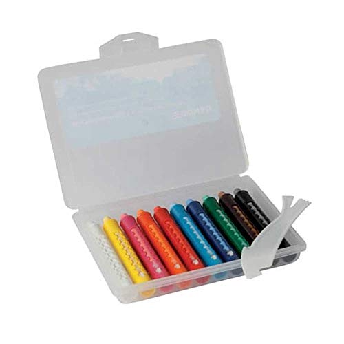 DONAU 5111100-99 Wachsmalstiftetui - 10 Farben, wasservermalbar, Etui DONAU 5111100-99 Wachsmalstiftetui - 10 Farben, wasservermalbar, Etui von DONAU