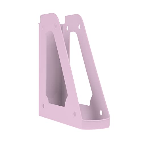 DONAU 7462101PL-23 Stehsammler Modernes Design/ 1 Stück / A4 - Violett/ Rosa Pastellfarbe / Durchbrochen/ PP/ Kunststoff / Schreibtisch-Organizer für Zeitschriften, Violette DONAU 7462101PL-23 Stehsammler Modernes Design/ 1 Stück / A4 - Violett/ Rosa Pastellfarbe / Durchbrochen/ PP/ Kunststoff / Schreibtisch-Organizer für Zeitschriften, Violette von DONAU