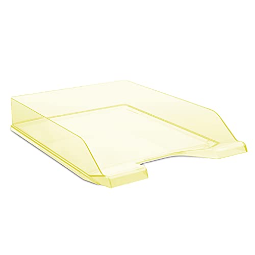DONAU 7470001PL-11 Briefablage, Polystyrol, A4, Standard, gelb DONAU 7470001PL-11 Briefablage, Polystyrol, A4, Standard, gelb von DONAU