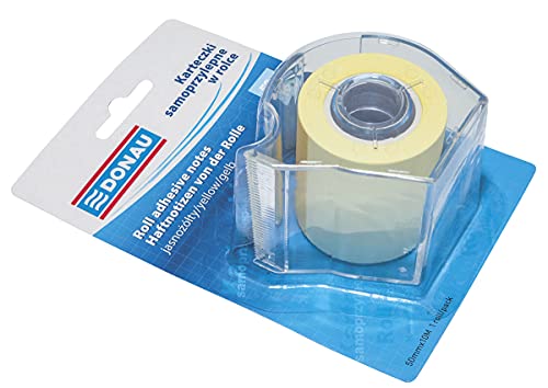 DONAU 7572011PL-99 Haftnotizen-Spender/Haftnotizen-Rolle, 50 mm x 10 m, hellgelb DONAU 7572011PL-99 Haftnotizen-Spender/Haftnotizen-Rolle, 50 mm x 10 m, hellgelb von DONAU