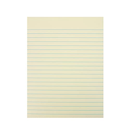 DONAU 7596001PL-99 Haftnotizen, 150 x 203 mm, liniert, 1x50 Blatt, 75g/m², gelb von DONAU