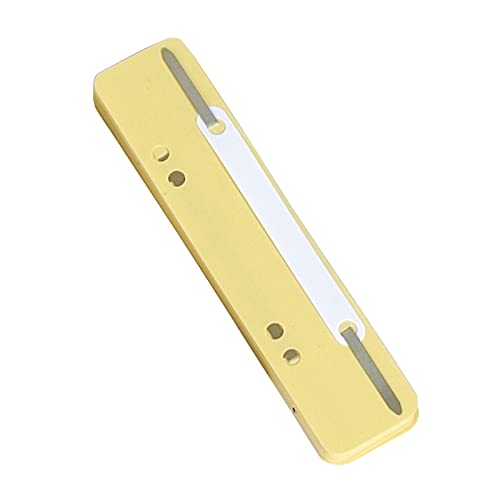 DONAU 7792925F-11 Einhänge Heftstreifen, Öko PP/ Kunststoff mit Metalldeckleiste/ 25 Stück, Maße: 150x34mm/ Metall-Einhakhefter zum Klammern für Büro, Schule Gelb DONAU 7792925F-11 Einhänge Heftstreifen, Öko PP/ Kunststoff mit Metalldeckleiste/ 25 Stück, Maße: 150x34mm/ Metall-Einhakhefter zum Klammern für Büro, Schule Gelb von DONAU