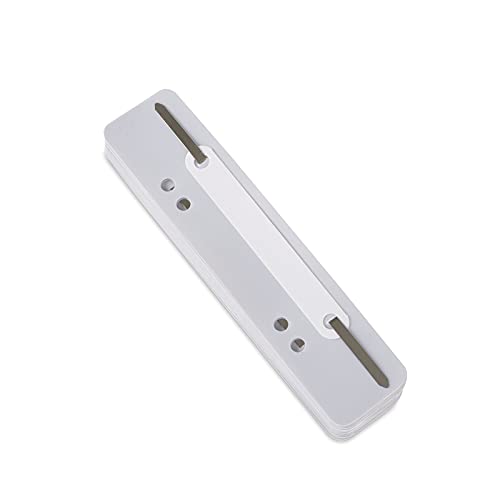DONAU 7792925F-13 Einhänge Heftstreifen, Öko PP/ Kunststoff mit Metalldeckleiste/ 25 Stück, Maße: 150x34mm/ Metall-Einhakhefter zum Klammern für Büro, Schule Grau DONAU 7792925F-13 Einhänge Heftstreifen, Öko PP/ Kunststoff mit Metalldeckleiste/ 25 Stück, Maße: 150x34mm/ Metall-Einhakhefter zum Klammern für Büro, Schule Grau von DONAU