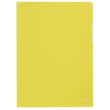 DONAU Aktenhülle A4 160µm PP 10 Stück gelb. von DONAU