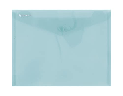 DONAU Dokumententasche DIN C5 / 1 Stück/ Grün/ Brieftaschen Tasche mit Druckknopf/ Transparenter Kunststoff/ Dokumentenmappe Kuvertmappe mit Klammer/ PP-Umschlag Umschlagmappe DONAU Dokumententasche DIN C5 / 1 Stück/ Grün/ Brieftaschen Tasche mit Druckknopf/ Transparenter Kunststoff/ Dokumentenmappe Kuvertmappe mit Klammer/ PP-Umschlag Umschlagmappe von DONAU
