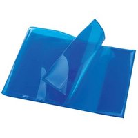 DONAU Heftumschlag blau Kunststoff DIN A5 quer von DONAU