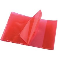 DONAU Heftumschlag rot Kunststoff DIN A5 quer von DONAU